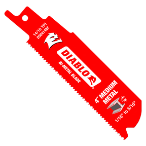 Diablo Bi-Metal Recip Blade for Medium Metal Cutting