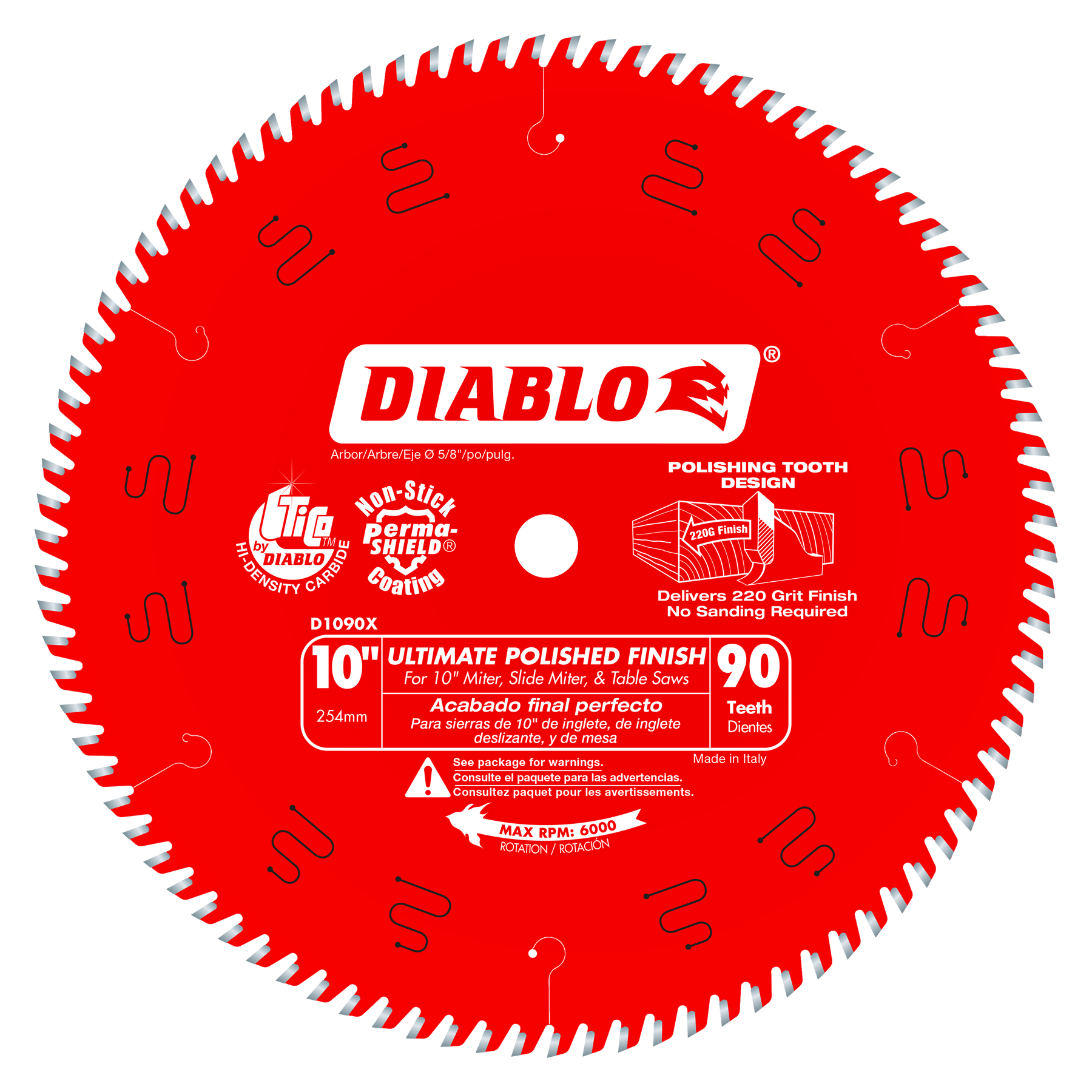 Diablo Ultimate Polished Finish Saw Blade