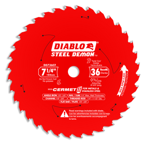 Diablo Steel Demon Carbide-Tipped Saw Blade for Thick Metal