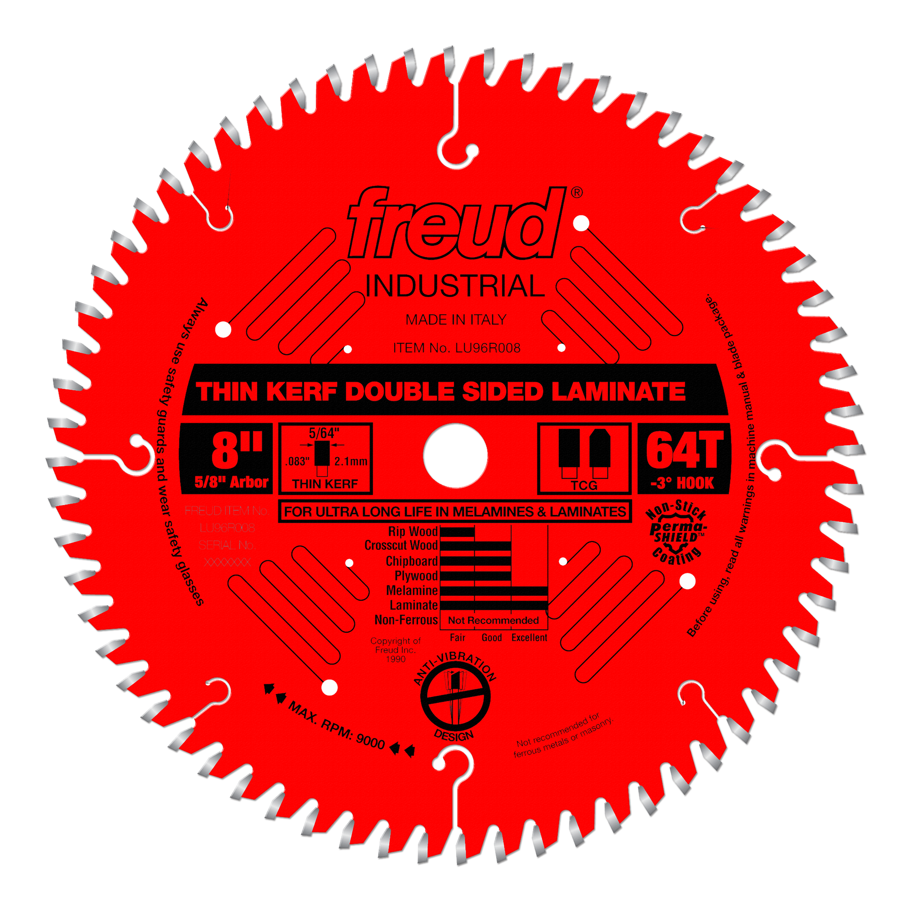 Freud Double Sided Laminate/Melamine Saw Blades