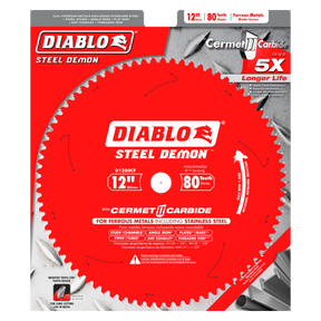 Diablo Steel Demon Carbide-Tipped Saw Blade for Thin Metal