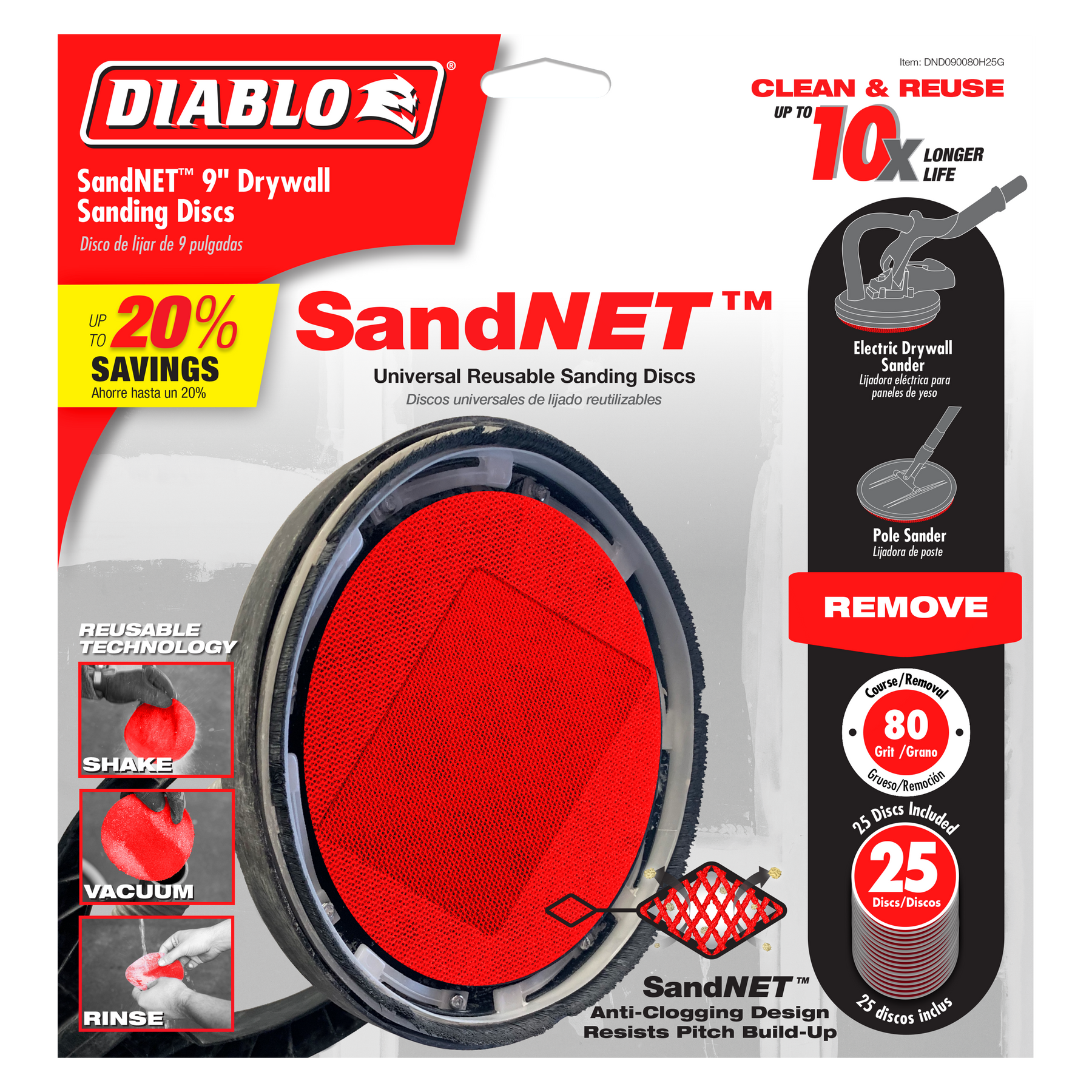 Diablo 9 in. Drywall SandNET™ Discs