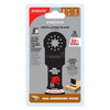 Diablo Starlock Bi-Metal Oscillating Blades for Nail-Embedded Wood