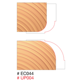 Freud Combination 1/4" & 1/2" Round Over Cutters Cutterheads