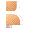 Freud Combination 1/4" & 1/2" Round Over Cutters Cutterheads