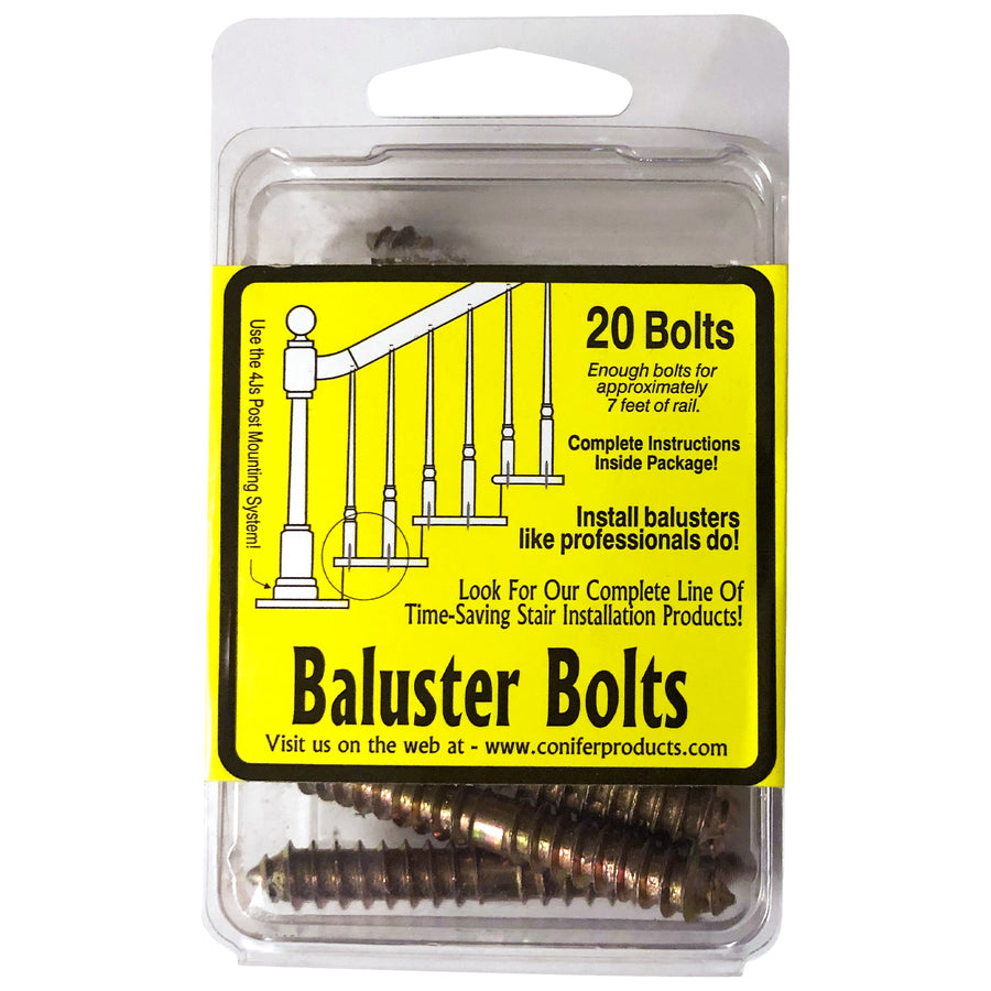 Baluster Bolts (20 Bolts) - JMP Wood