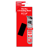 Diablo Wet/Dry 1/3 Sheet (3-2/3 in x 9 in.) Sanding Sheet