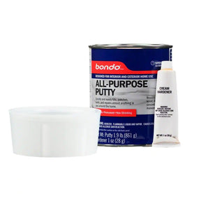 3M Bondo All-Purpose Putty - Interior & Exterior (1.9 lb)