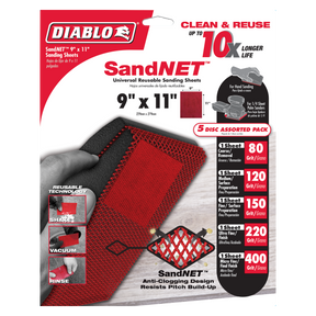 Diablo 9 in. x 11 in. SandNET™ Universal Reusable Sanding Sheet