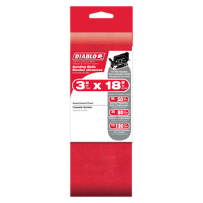 Diablo 3 in. x 18 in. Sanding Belt