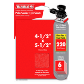 Diablo 4-1/2 in. x 5-1/2 in. Palm Sander 1/4 Sheet