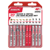 Diablo T-Shank Jig Saw Blade Set for Wood & Metal