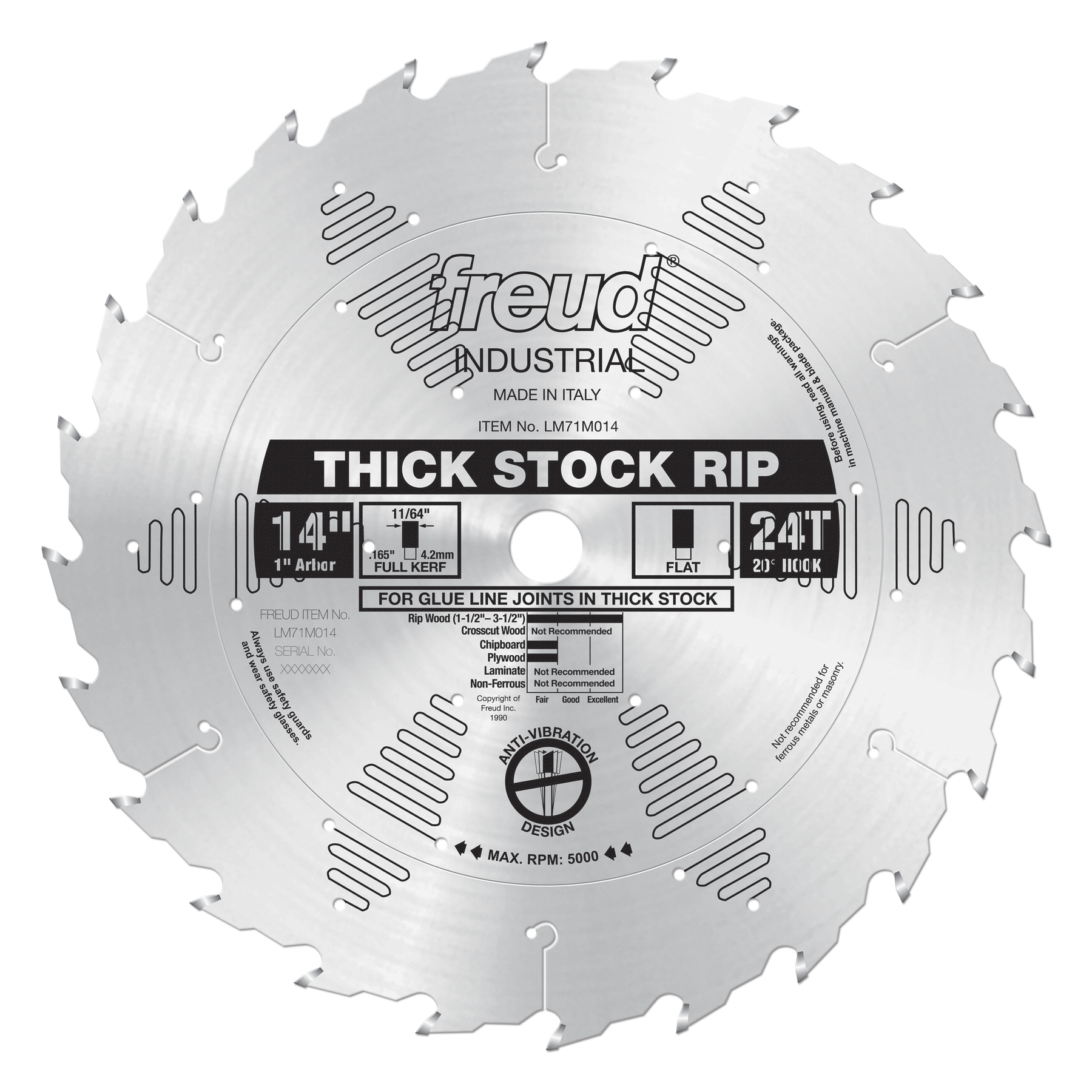 Freud Thick Stock Ripping Saw Blades