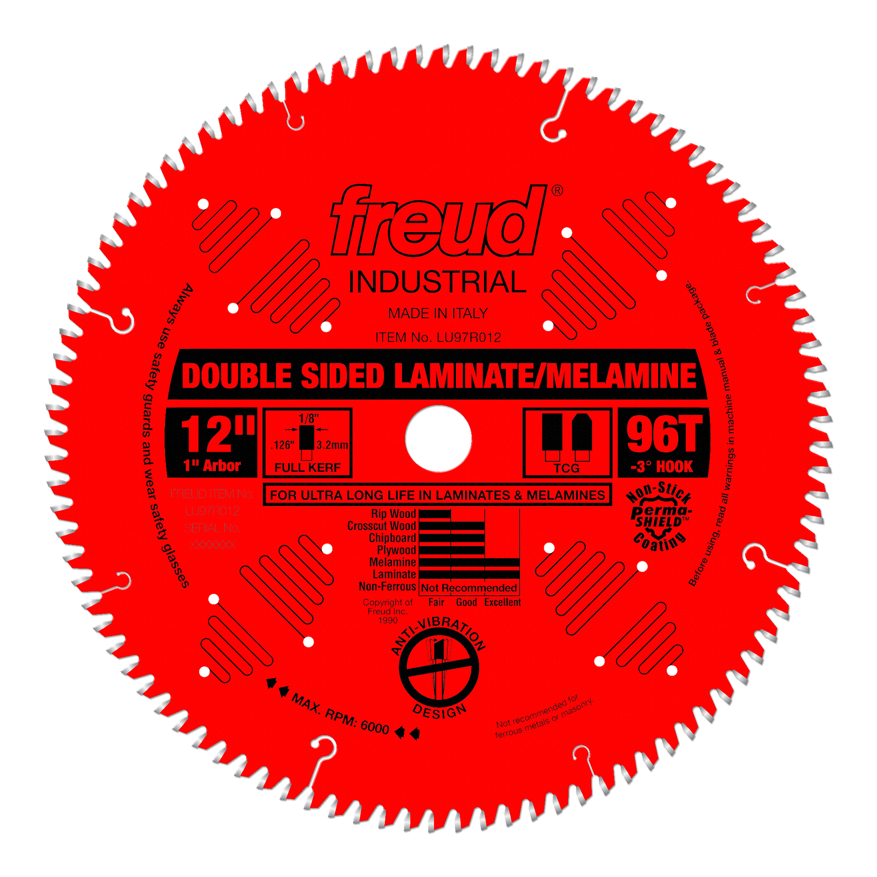 Freud Double Sided Laminate/Melamine Saw Blades