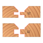 Freud V-Paneling Cutter Sets Cutterheads