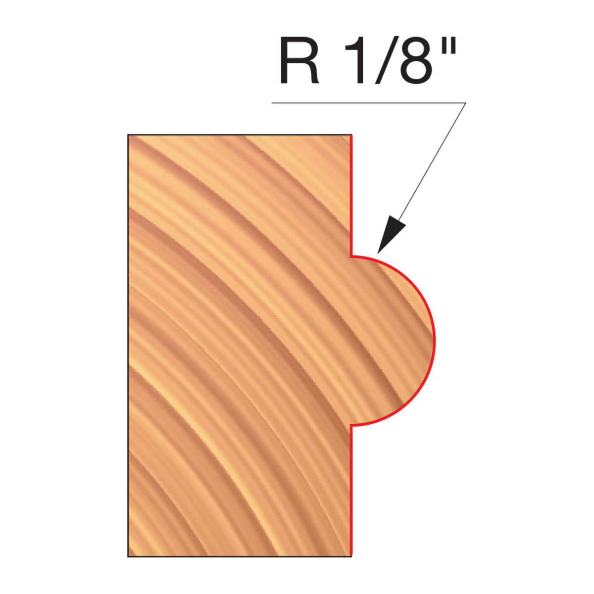 Freud Concave Radius Cutters Cutterheads