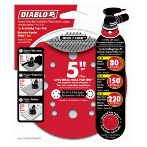 Diablo 5 in. ROS Hook & Lock™ Discs