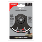 Diablo Bi-Metal Oscillating Blade for Insulation