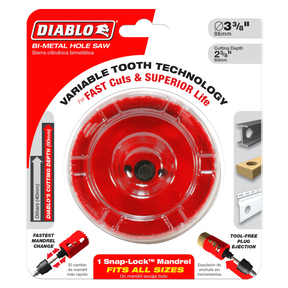 Diablo Bi-Metal Hole Saw