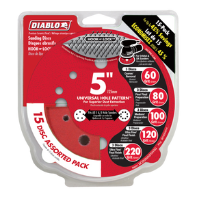 Diablo 5 in. ROS Hook & Lock™ Discs
