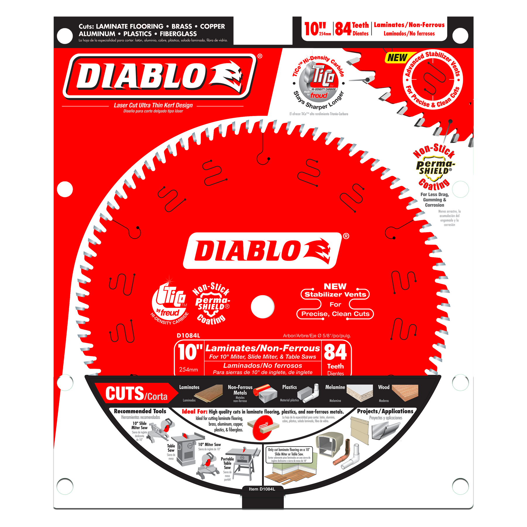 Diablo Composite Material/Plastics TrexBlade - JMP Wood Diablo Composite Material/Plastics TrexBlade - JMP Wood
