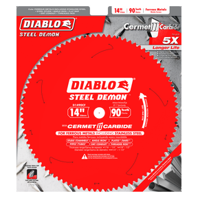 Diablo Steel Demon Carbide-Tipped Saw Blade for Thin Metal