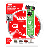 Diablo Diamond Segmented Cut-Off Discs for Masonry