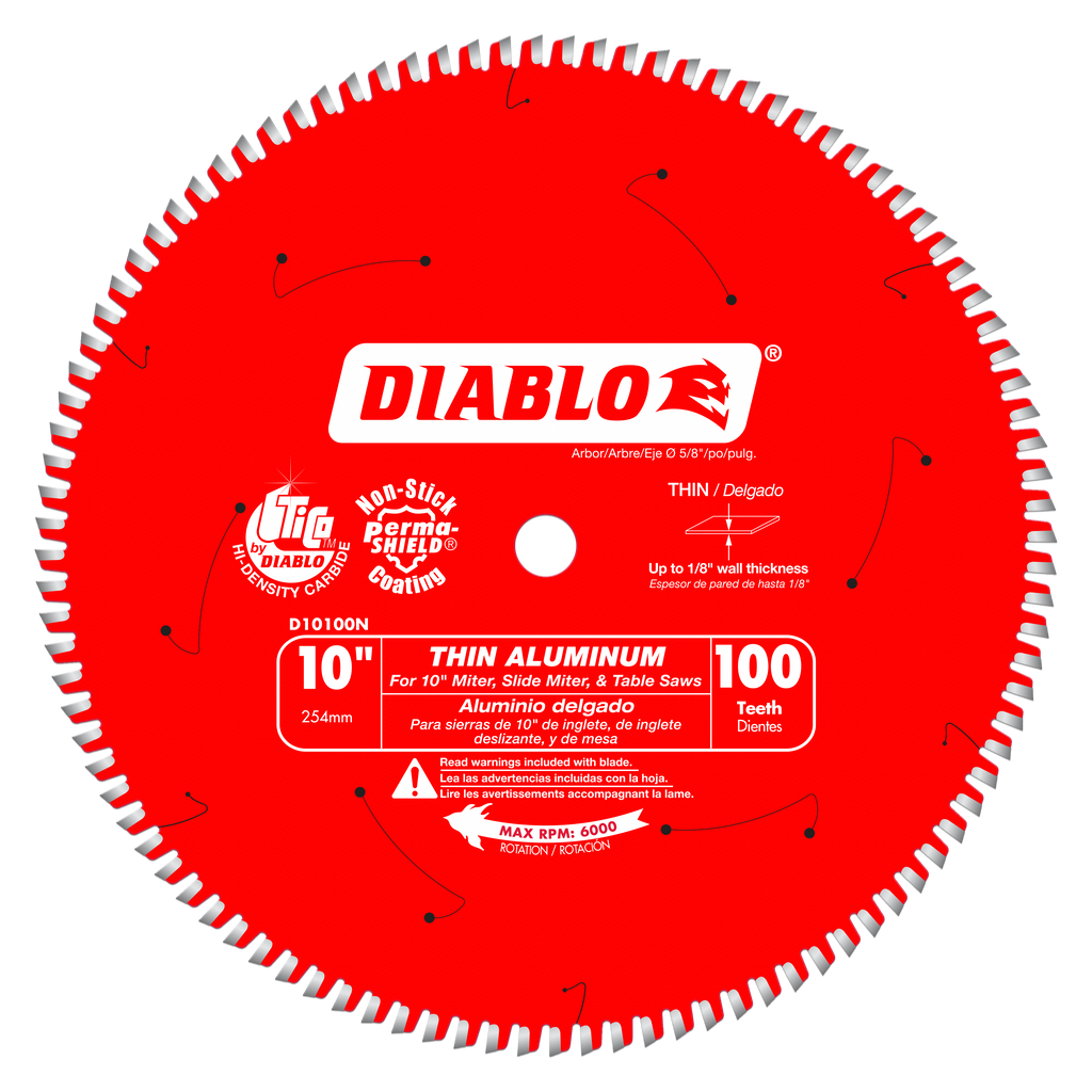 Diablo Thin Aluminum Cutting Saw Blade - JMP Wood