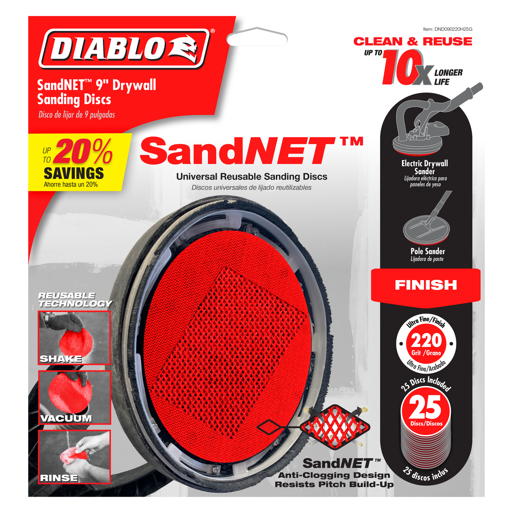 Diablo 9 in. Drywall SandNET™ Discs