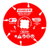 Diablo Diamond Rimmed Disc for Metal Cutting with X-Lock and All Grinders