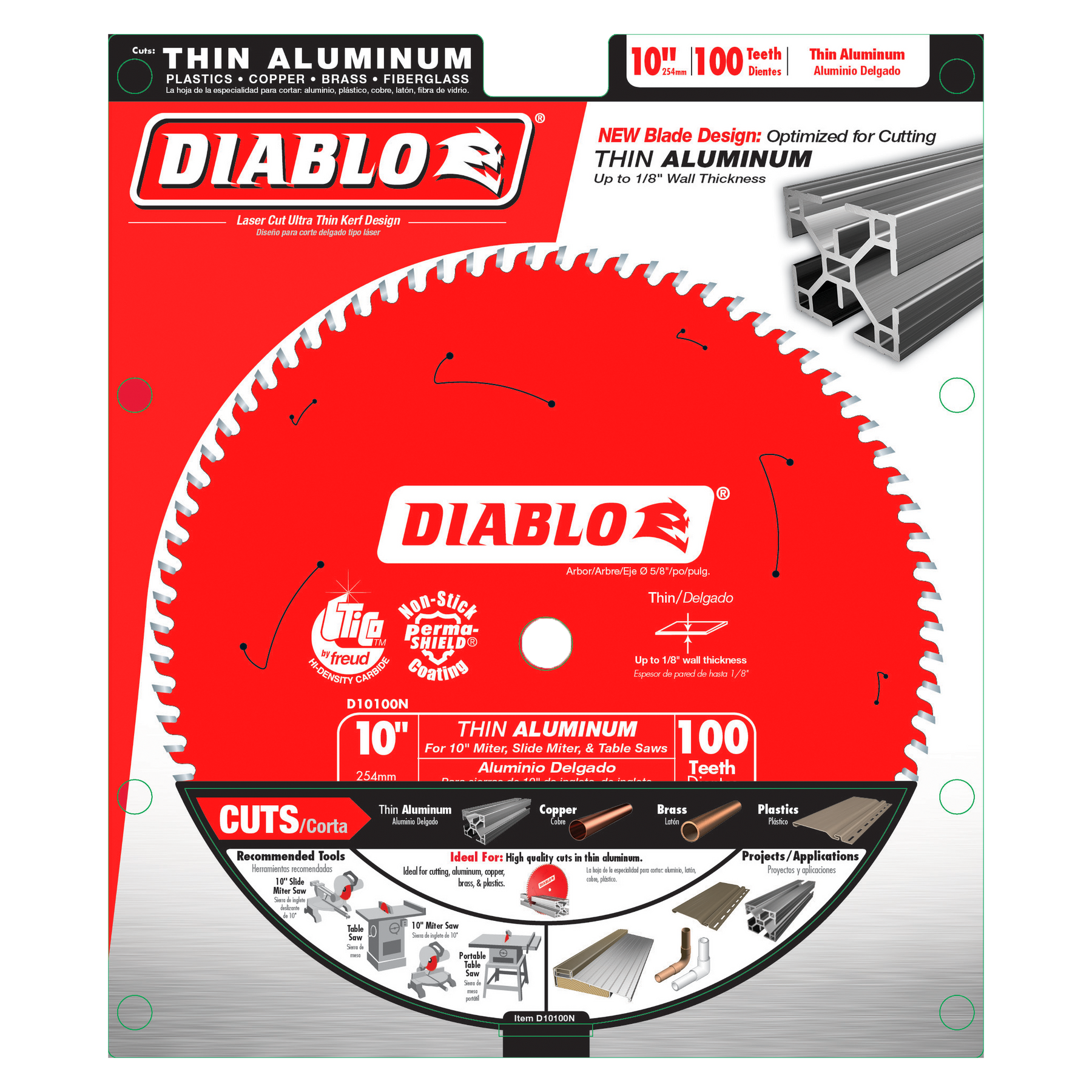 Diablo Thin Aluminum Cutting Saw Blade