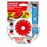 Diablo Steel Demon Corner-Edge Flap Disc