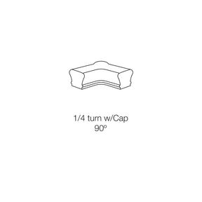 Fitting 21 - Quarter Turn with Cap 90º