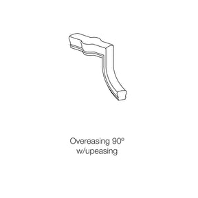 Fitting 88 - Over Easing 90º with Up Easing