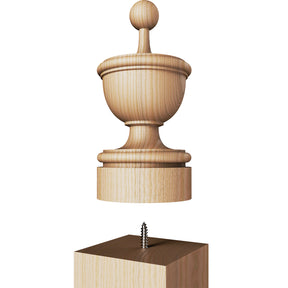 Finial Newel Post Cap FN-0107