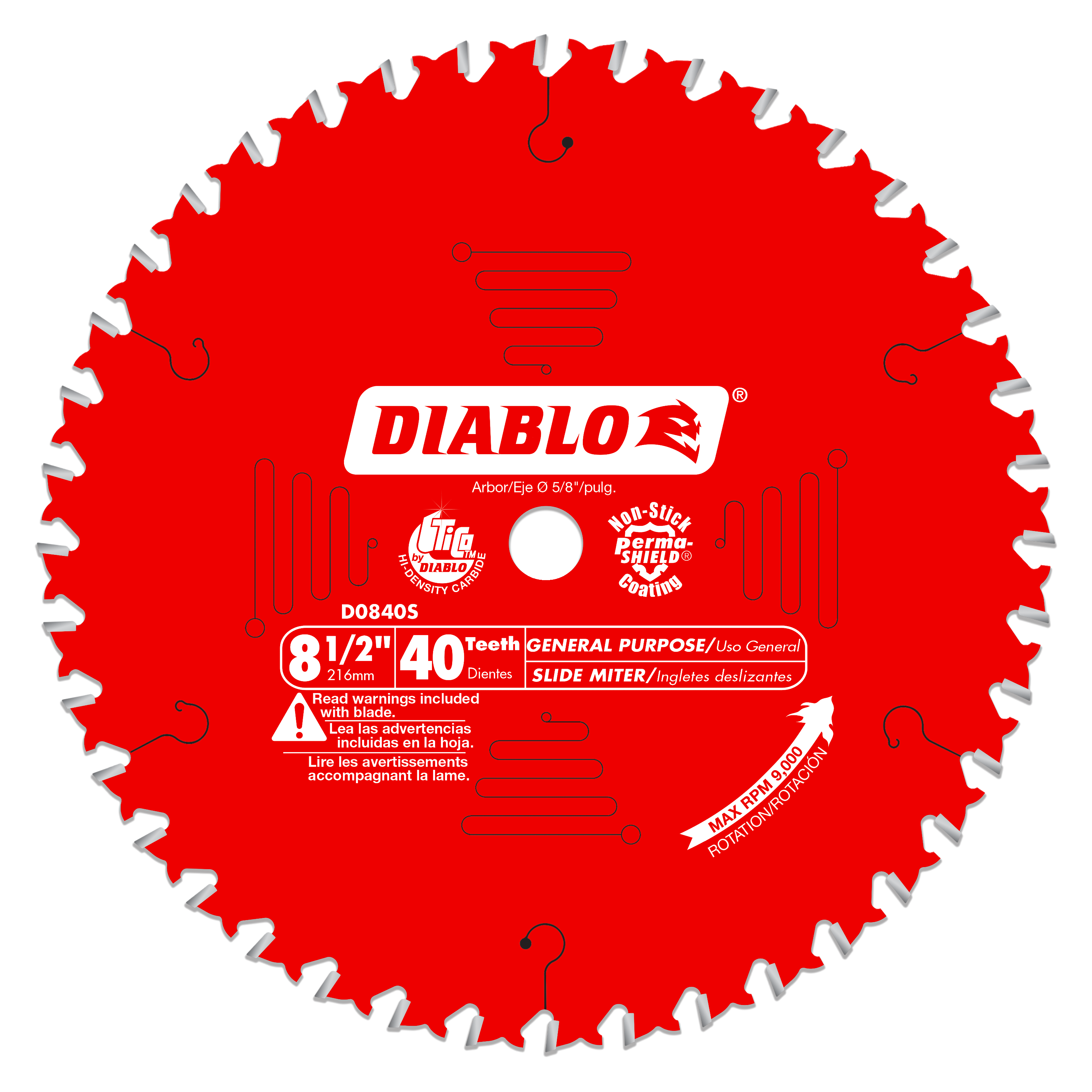 Diablo General Purpose Slide Miter Saw Blade JMP Wood