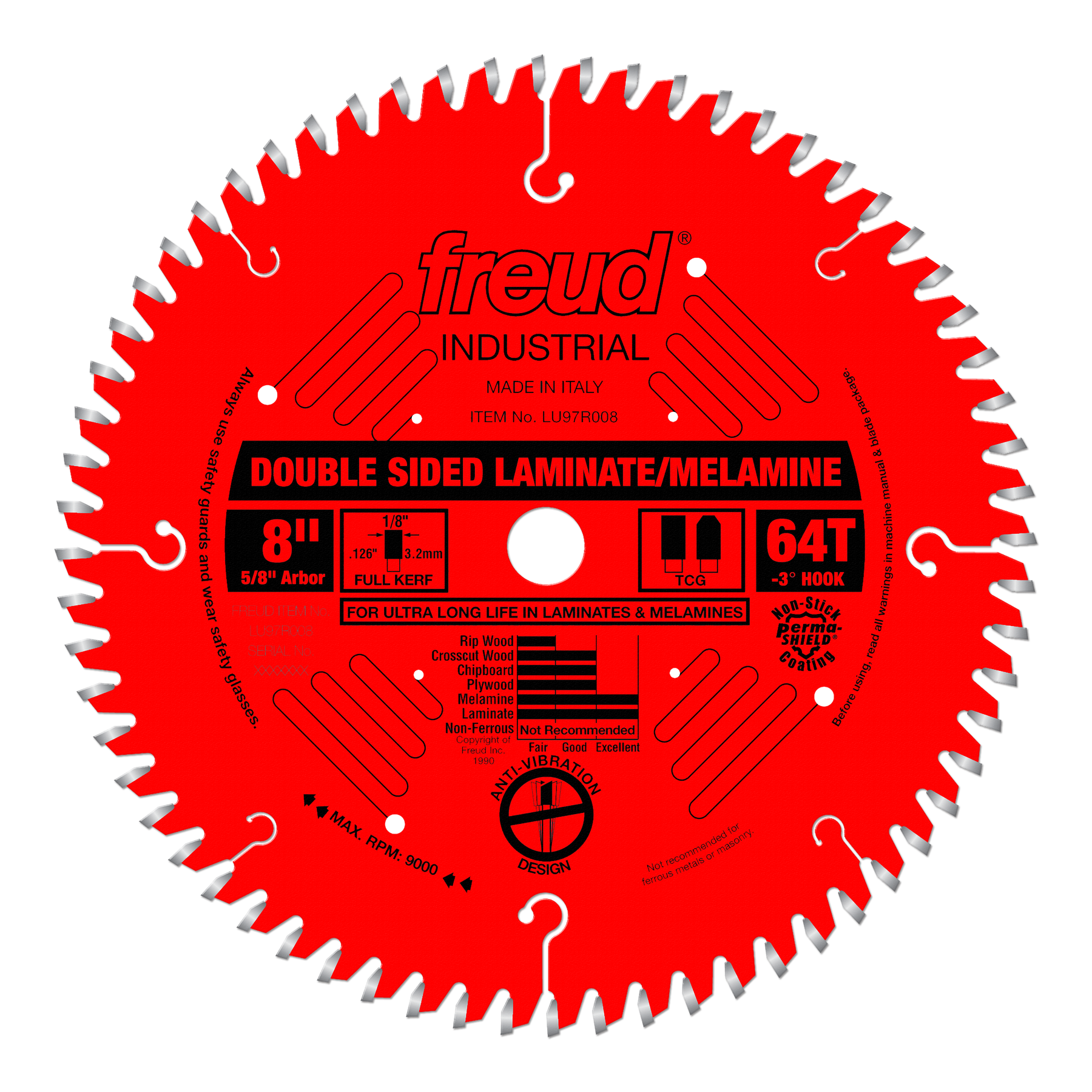 Freud Double Sided Laminate/Melamine Saw Blades