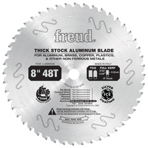 Freud Aluminum & Non-Ferrous (Thick) Saw Blades