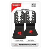 Diablo High Carbon Steel Oscillating Scraper Set for Adhesive Removal