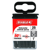Diablo Square Drive Bits