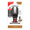 Diablo Starlock Bi-Metal Oscillating Blades for Nail-Embedded Wood