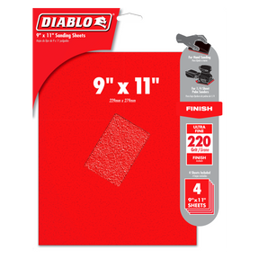Diablo 9 in. x 11 in. Sanding Sheet