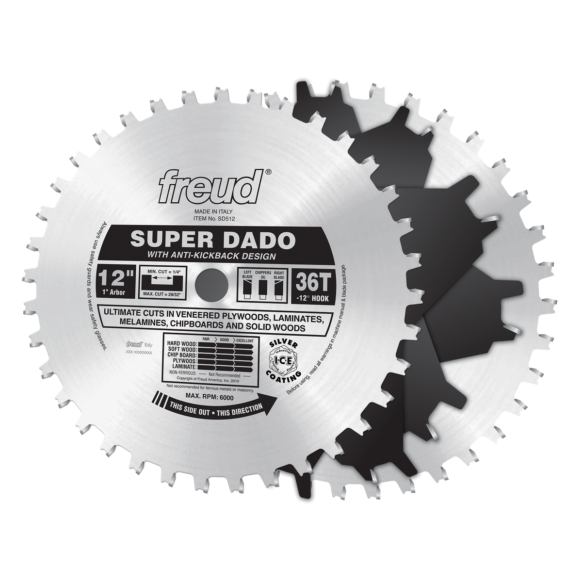 Freud Super Dado Sets Saw Blades