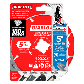 Diablo Diamond Rimmed Disc for Metal Cutting with X-Lock and All Grinders