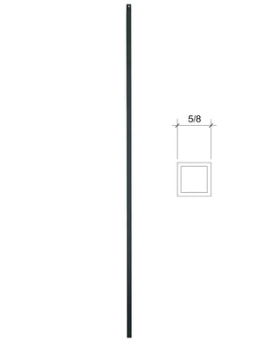 Iron Baluster 2G01 - 5/8" Square - Plain