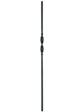 Iron Baluster 2G06 - 5/8" Square - Single Ribbon