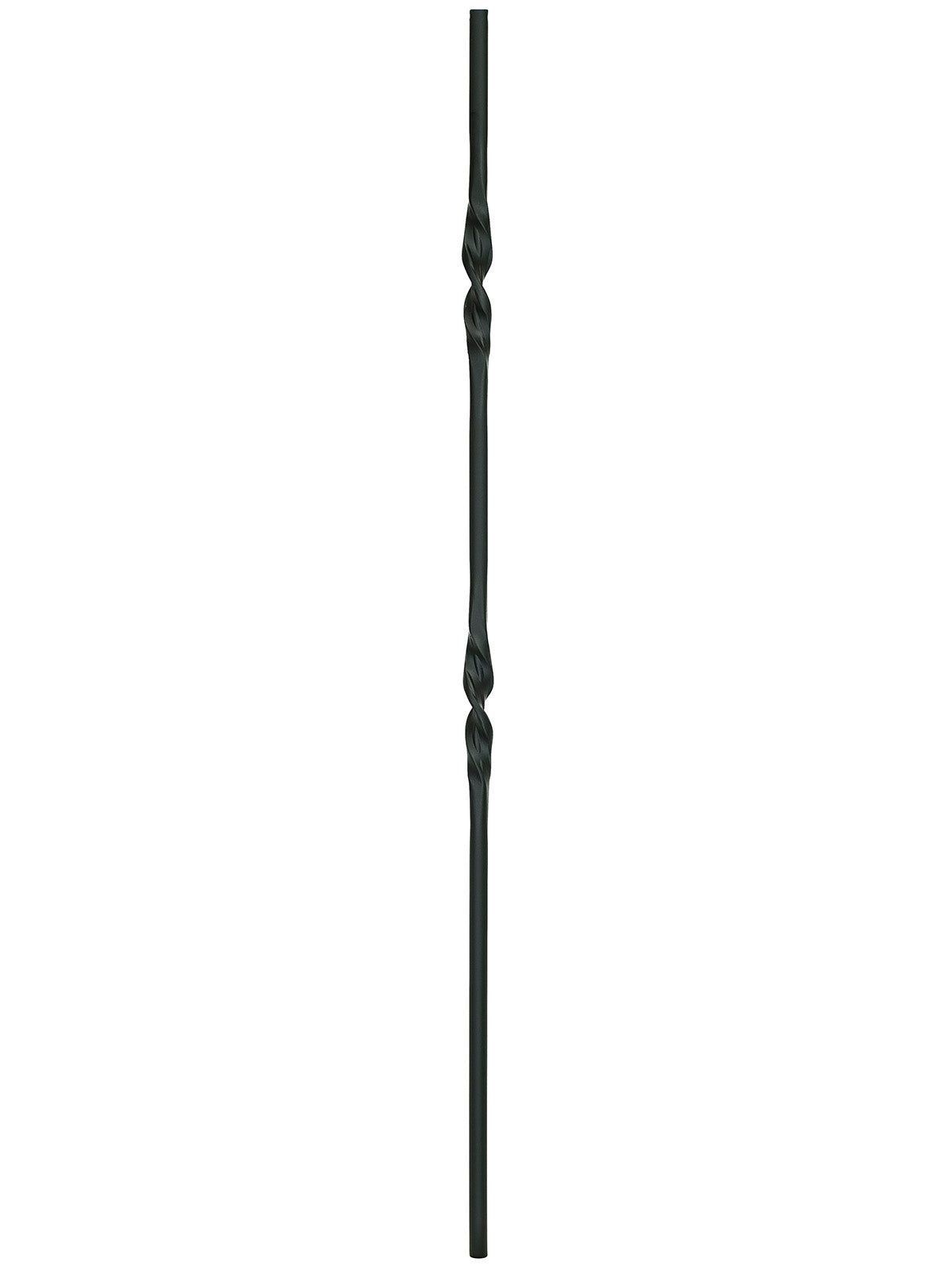Iron Baluster 2GR07 - 5/8" Round - Double Ribbon