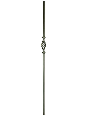 Iron Baluster 2GR11 - 5/8" Round - Single Basket