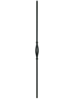 Iron Baluster 2GR18 - 5/8" Round (Basket - Single Basket: Slimline)