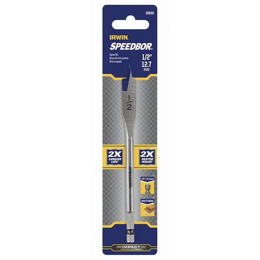 IRWIN SPEEDBOR Woodboring Spade Drill Bit - JMP Wood